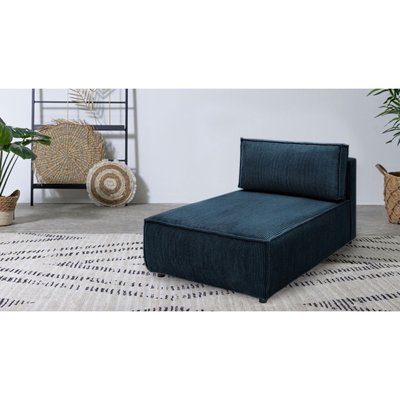 Méridienne pour canapé modulable 1 place(s) en velours côtelé, NIHAD BOBOCHIC