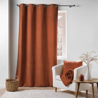Rideau à œillets bouclette WOOLY DOUCEUR D'INTÉRIEUR