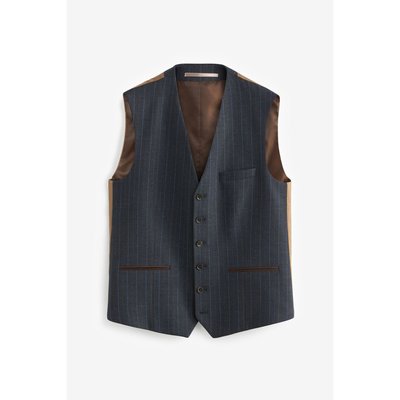 Gilet de costume à rayures coupe classique NEXT