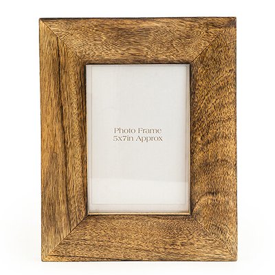 5x7" Mango Wood Photo Frame SO'HOME