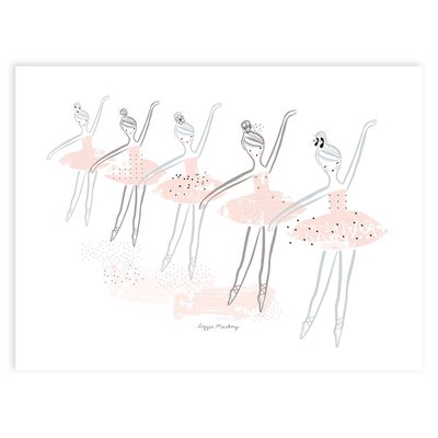 Affiche danseuse classique BALLERINA LILIPINSO