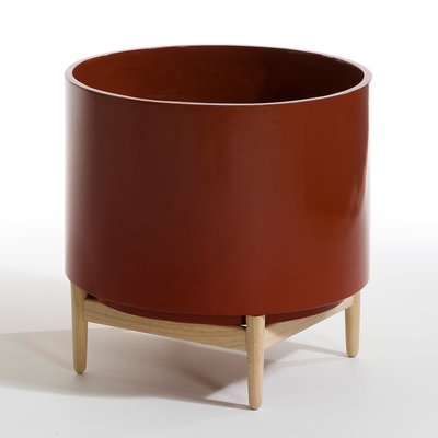 Cache-pot sur pied en hévéa H45cm, Florian AM.PM