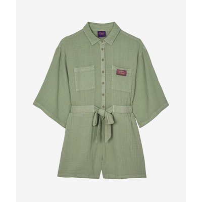 Combishort en gaze de coton OTAHI OXBOW