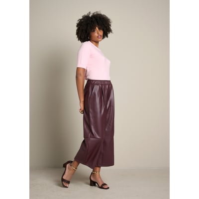 Pantalon large enduit LOLALIZA