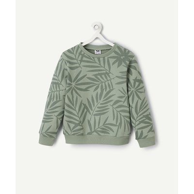Sudadera cuello redondo de muletón TAPE A L'OEIL
