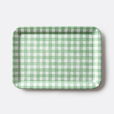 Plateau rectangulaire motif vichy, Acelie LA REDOUTE INTERIEURS