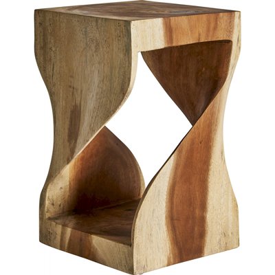 Tabouret en bois d'acacia, design Maun RECOLLECTION