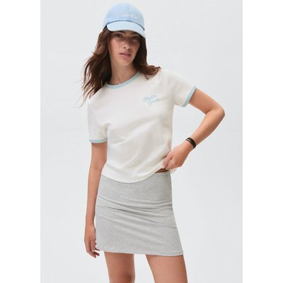 Jupe short en maille MANGO TEEN