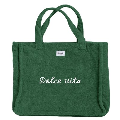 Sac de plage brodé BAHAMAS SENSEI MAISON