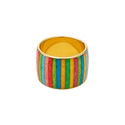 Set de 4 ronds de serviette décoratifs en acier D4 SIA DECO