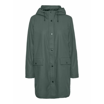 Impermeable semilargo con capucha VERO MODA