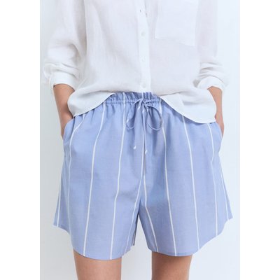 Short rayures coton MANGO