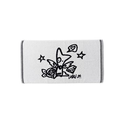 Tapis de bain coton JAKE24 CARRE BLANC