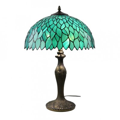 Lampe à poser grand modèle en verre mosaïque, TIFFANY CAMILLE C-CREATION