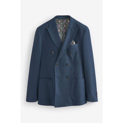 Blazer en lin coupe slim NEXT