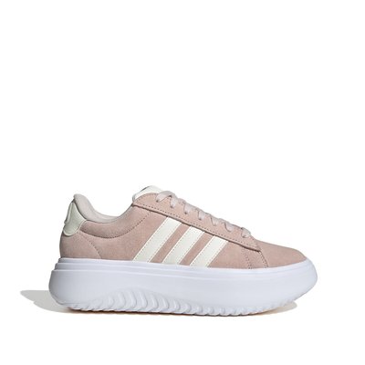 Grand Court Platform Trainers in Suede ADIDAS SPORTSWEAR