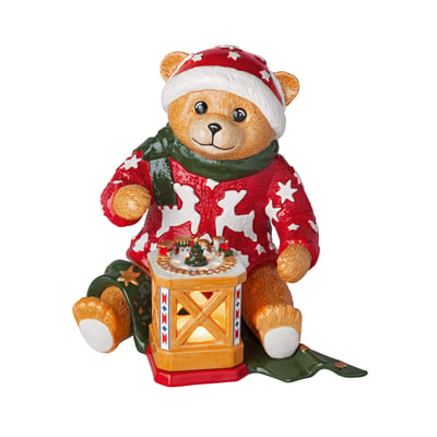 Figurine Ours Avec Photophore CHRISTMAS TOYS VILLEROY & BOCH