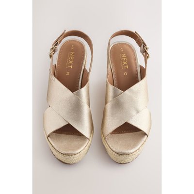 Chaussures cuir à bride arrière NEXT