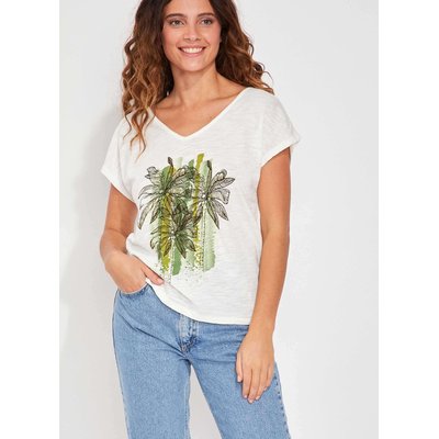 Tee shirt coton imprimé bio BACACIANE LA FIANCÉE