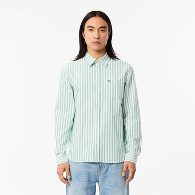Gestreiftes Oxford-Hemd, Regular-Fit LACOSTE