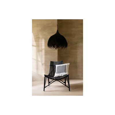 Fauteuil lounge en bambou et rotin - SAFI HELLIN, DEPUIS 1862
