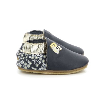 Chaussons Cuir LEAF SEASON SEMELLE CREPE ROBEEZ