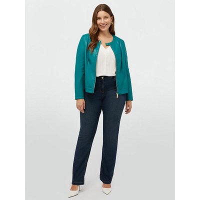 Veste longue col rond femme La Redoute