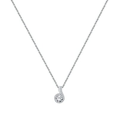 Collier en argent 925 et oxyde de zirconium CLEOR