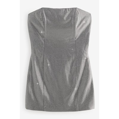 Robe courte bandeau scintillante NEXT
