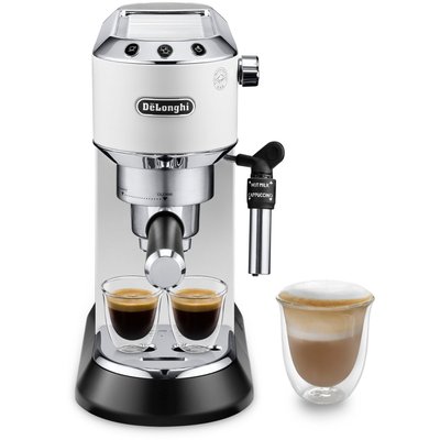 DELONGHI Machine à expresso EC695.W Dedica blanc