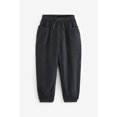 Pantalon texturé à enfiler taille élastiquée NEXT