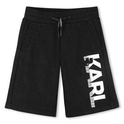 Bermuda élastiqué en coton KARL LAGERFELD KIDS