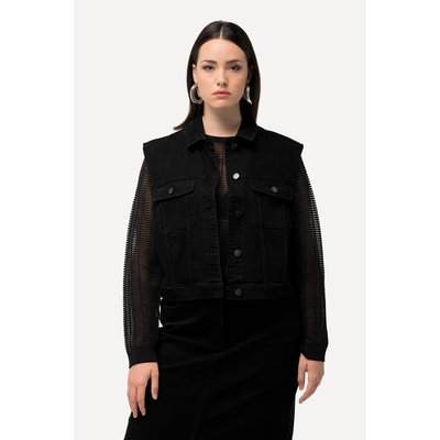 Gilet en jean à coupe Boxy Fit ULLA POPKEN