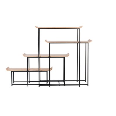 Rangement modulable en bois et acier - FLODKA ZUIVER