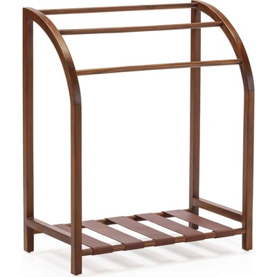 Porte-serviette en teck RECOLLECTION