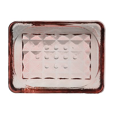 Porte-savon en verre recyclé BRAID SENSEI MAISON