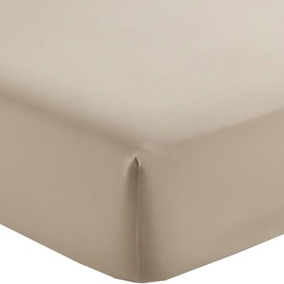 Drap Housse 2 Pers 180x200 Percale De Coton - Percale Lin C DESIGN HOME TEXTILE