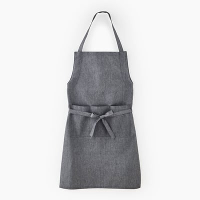 Tablier de cuisine chiné, 75x85cm, coton MONOPRIX MAISON