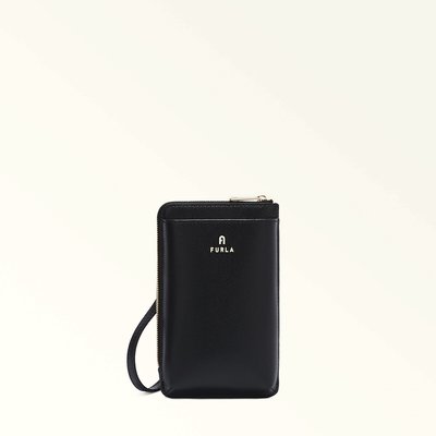 Pochette de téléphone à bandoulière en cuir FURLA FURLA