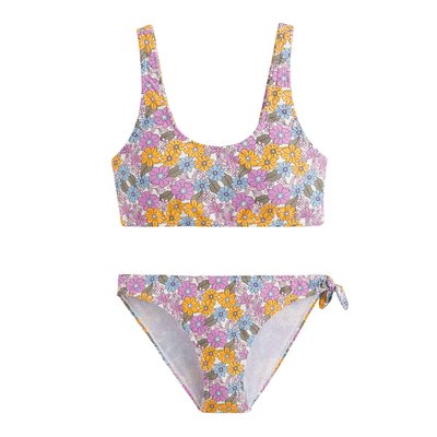 Maillot de bain 2 pièces imprimé floral LA REDOUTE COLLECTIONS