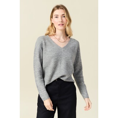 Pull manches longues col en V BONOBO