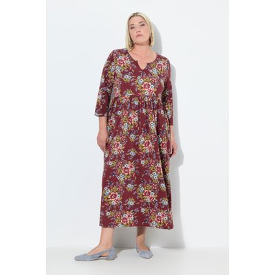 Robe maxi en jersey motif floral ULLA POPKEN