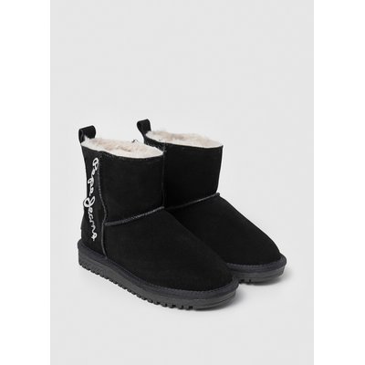 Bottines in gevoerd leer Top G PEPE JEANS
