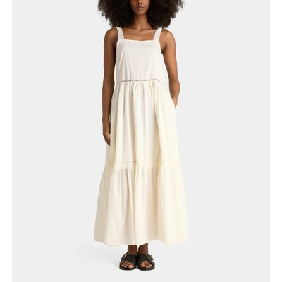 Robe Longue Ample Calanque Broderies Coton Bio Voilé GALERIES LAFAYETTE