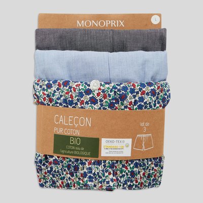 Lot de caleçons MONOPRIX