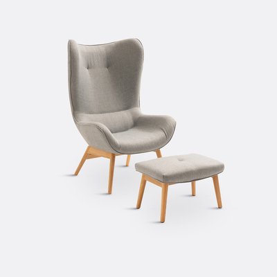 Ohrensessel Crueso + Hocker LA REDOUTE INTERIEURS