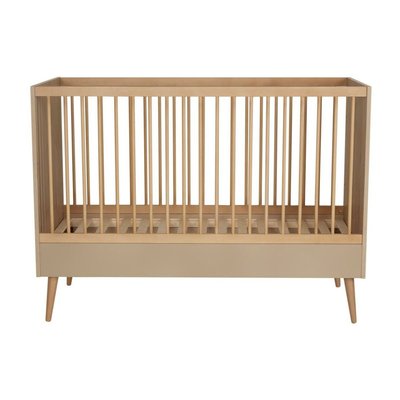 Lit bébé 70x140 cm évolutif en lit enfant Cocoon Latte QUAX