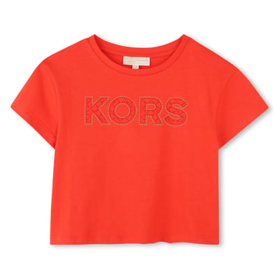 T-shirt court en coton MICHAEL KORS