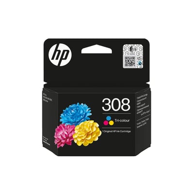 Cartouche d'encre 308 3 couleurs HP