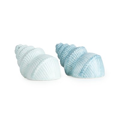 Set of 2 'Shells' Salt & Pepper Pots SO'HOME